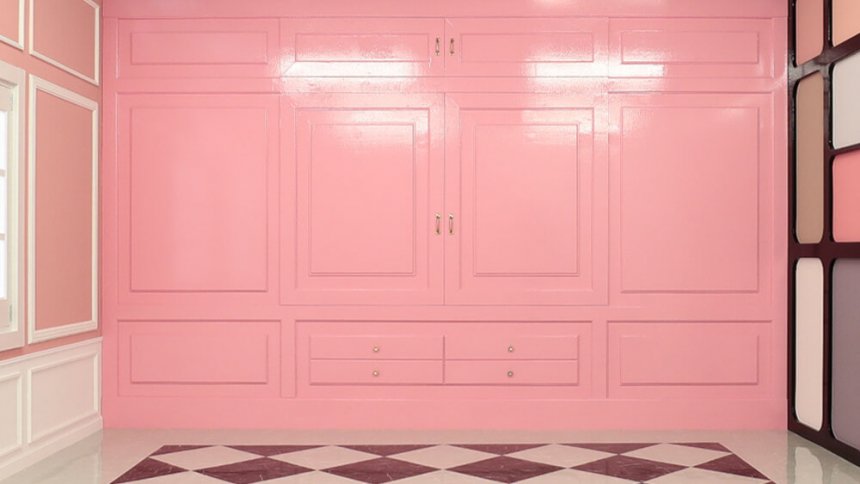 studio PINK　ピンクのクローゼット